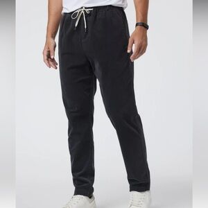 Vuori Men's Charcoal Corduroy Pants